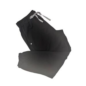 FIGS Technical Collection Black Jogger Scrub Pants Womens XXL